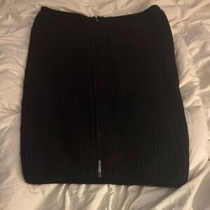 BCBGMaxAzria Zip Up Infinity Scarf